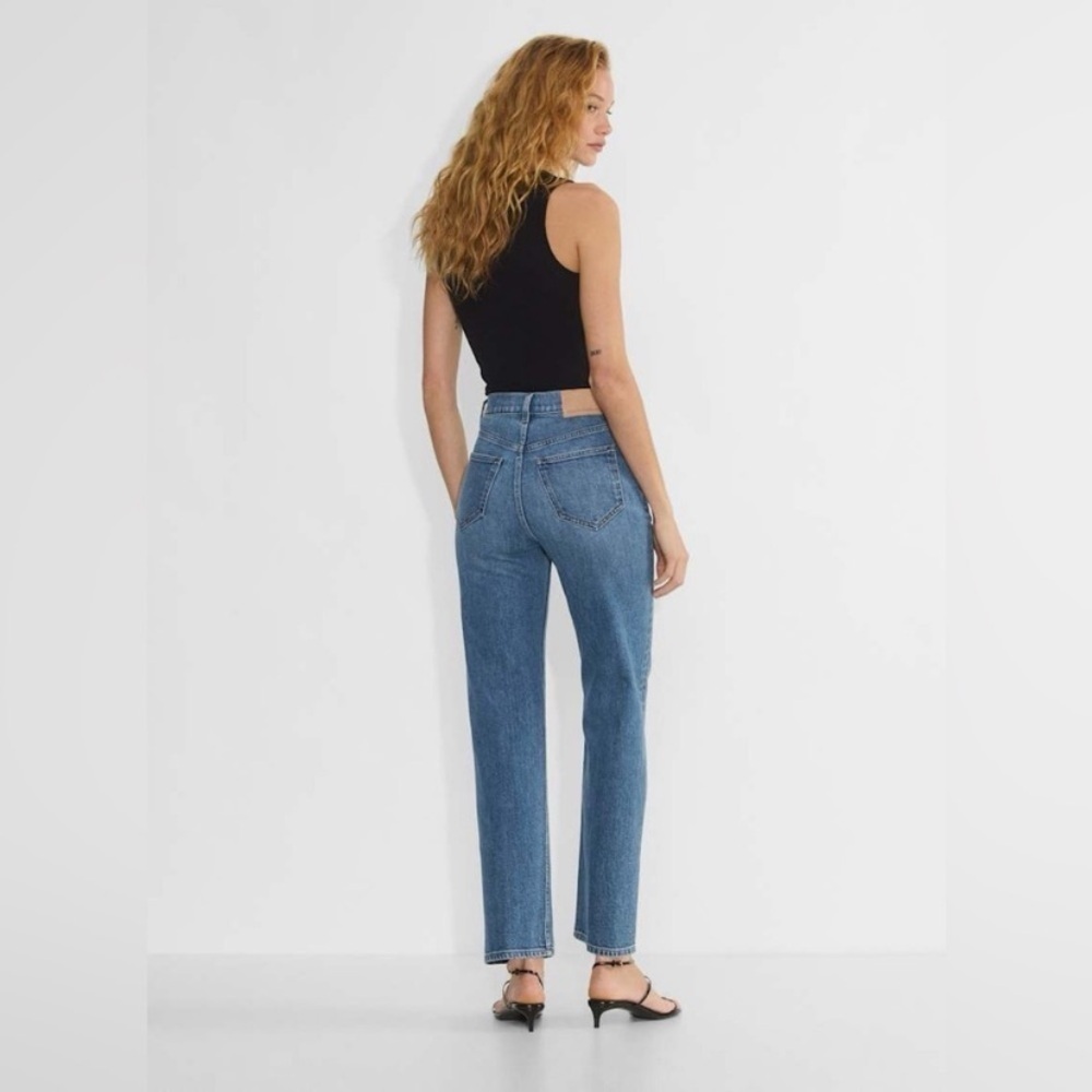 Denim Forum The Arlo Hi-Rise Trouser Straight Jean Size 24 - Picture 5 of 16
